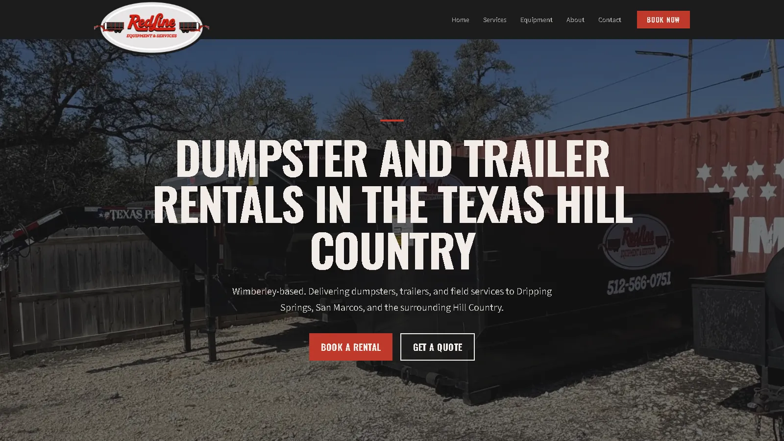 TX RedLine website
